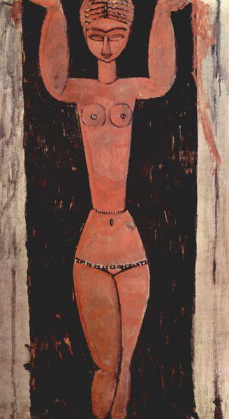 Amedeo Modigliani Stehende Karyatide china oil painting image